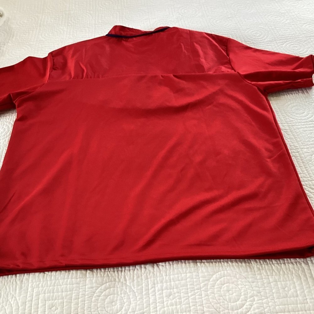 St. Louis Cardinals MLB 1/4 Zip Pullover Warm Up Jacket Monsanto XL - Picture 6 of 13
